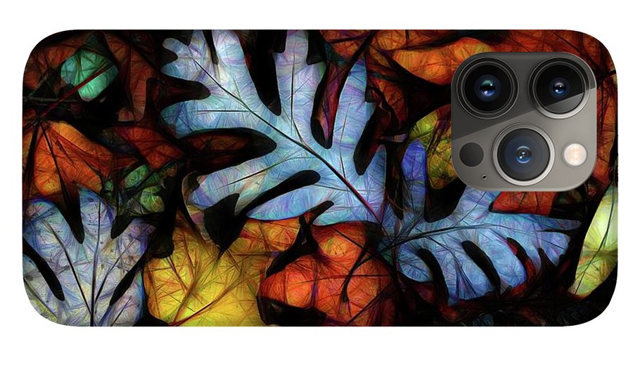 Mid October Leaves 1 - Phone Case