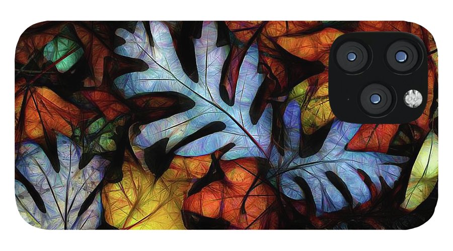 Mid October Leaves 1 - Phone Case