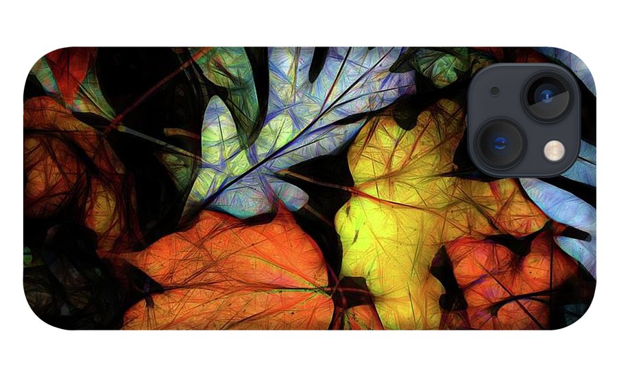 Mid October Leaves 2 - Phone Case