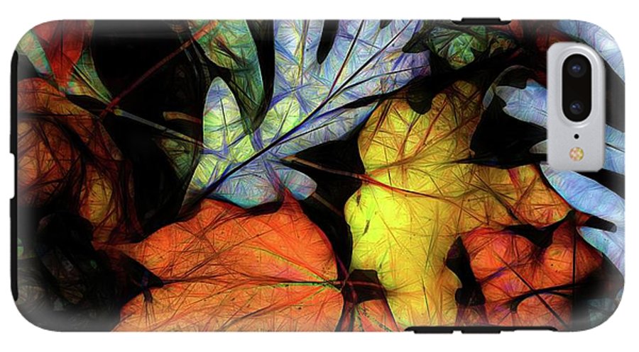 Mid October Leaves 2 - Phone Case