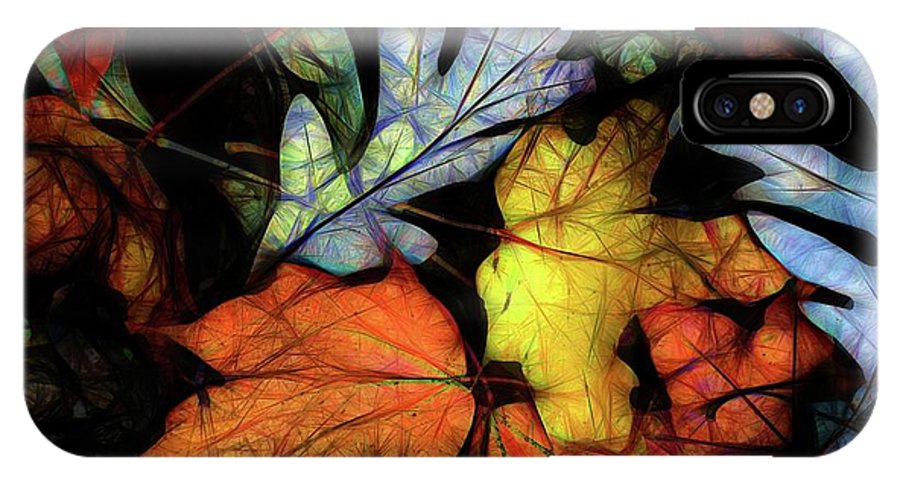 Mid October Leaves 2 - Phone Case