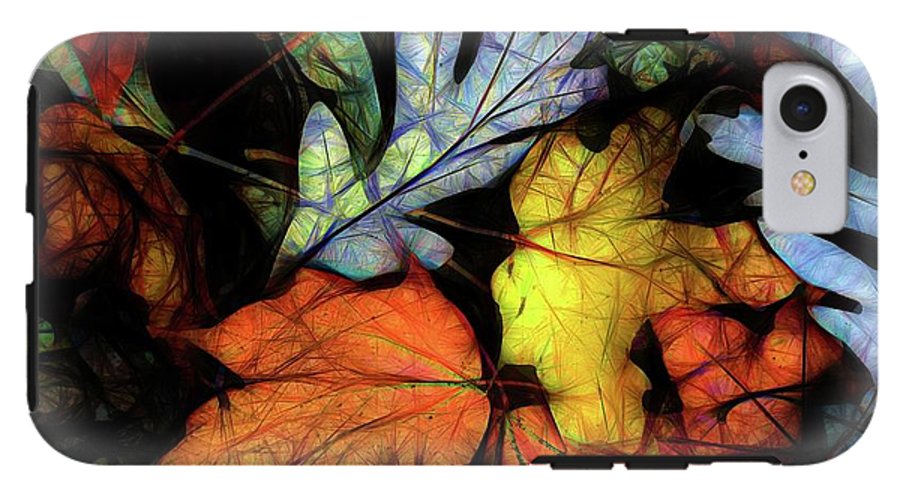 Mid October Leaves 2 - Phone Case