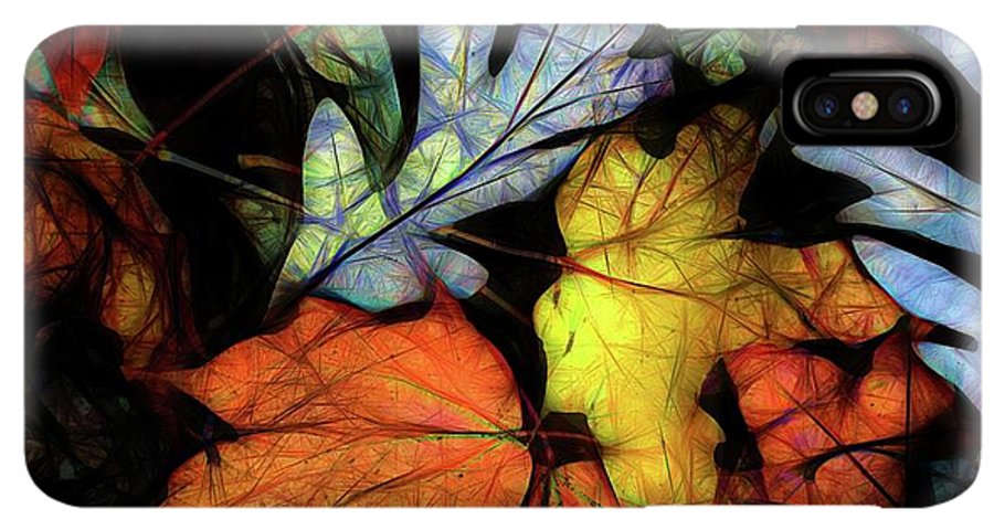 Mid October Leaves 2 - Phone Case