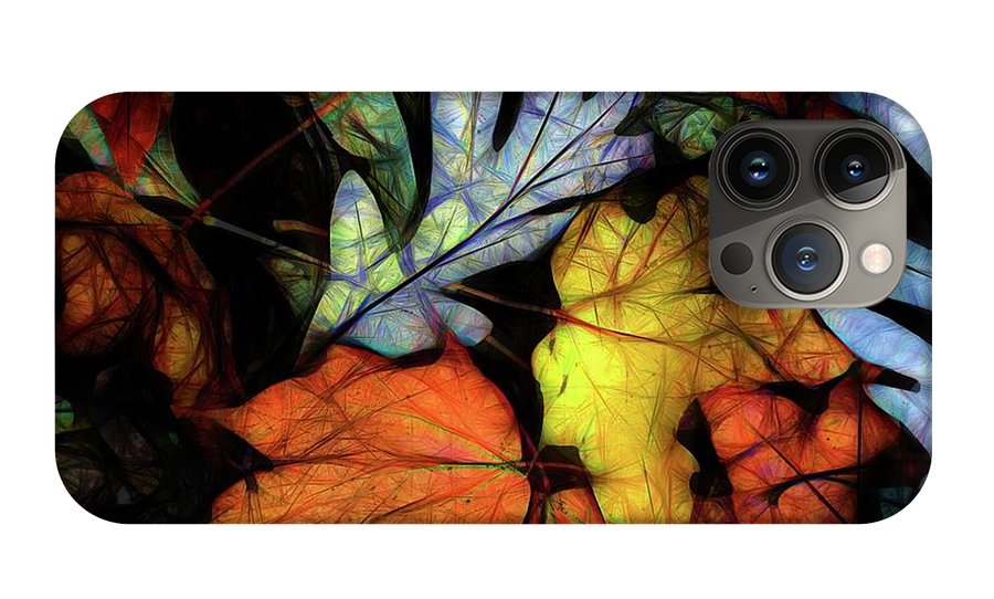 Mid October Leaves 2 - Phone Case