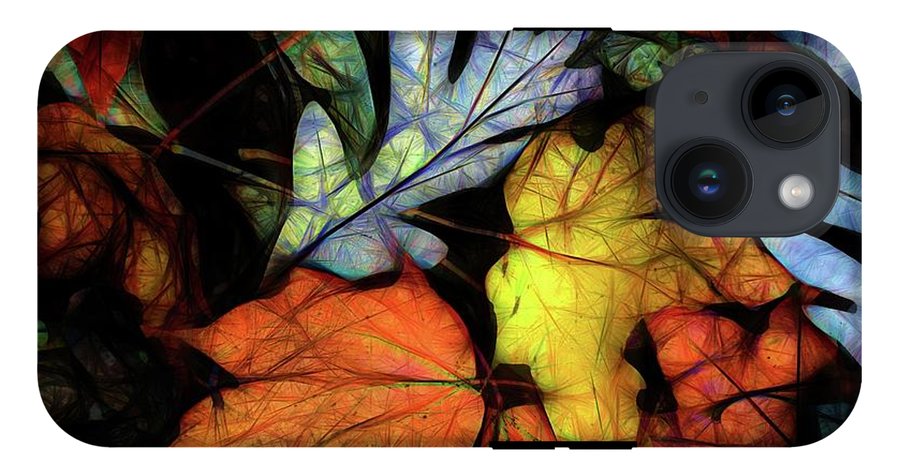 Mid October Leaves 2 - Phone Case