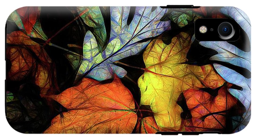 Mid October Leaves 2 - Phone Case