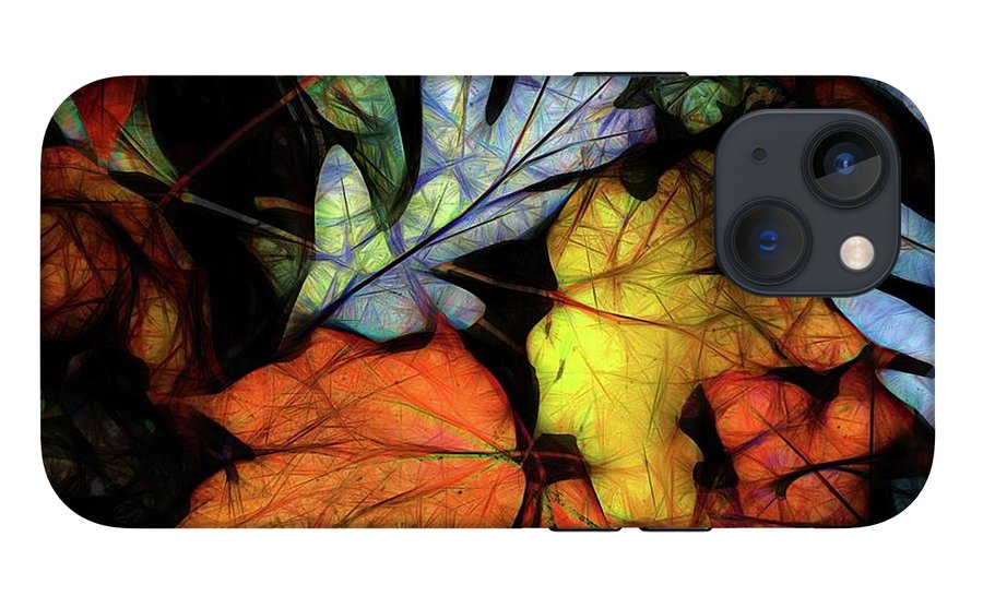 Mid October Leaves 2 - Phone Case