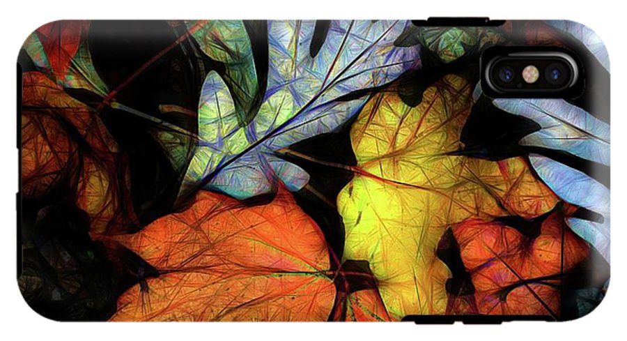 Mid October Leaves 2 - Phone Case