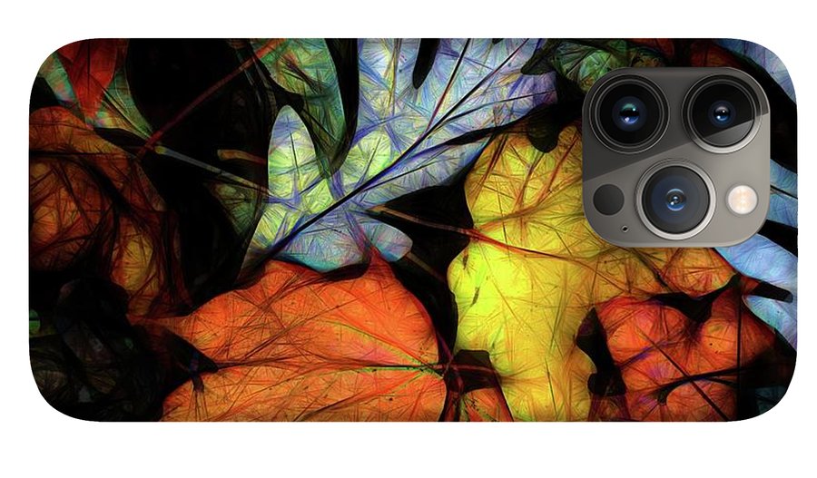 Mid October Leaves 2 - Phone Case