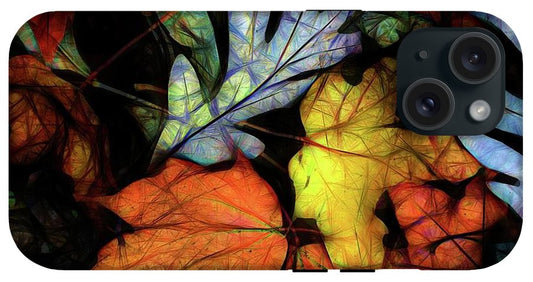 Mid October Leaves 2 - Phone Case
