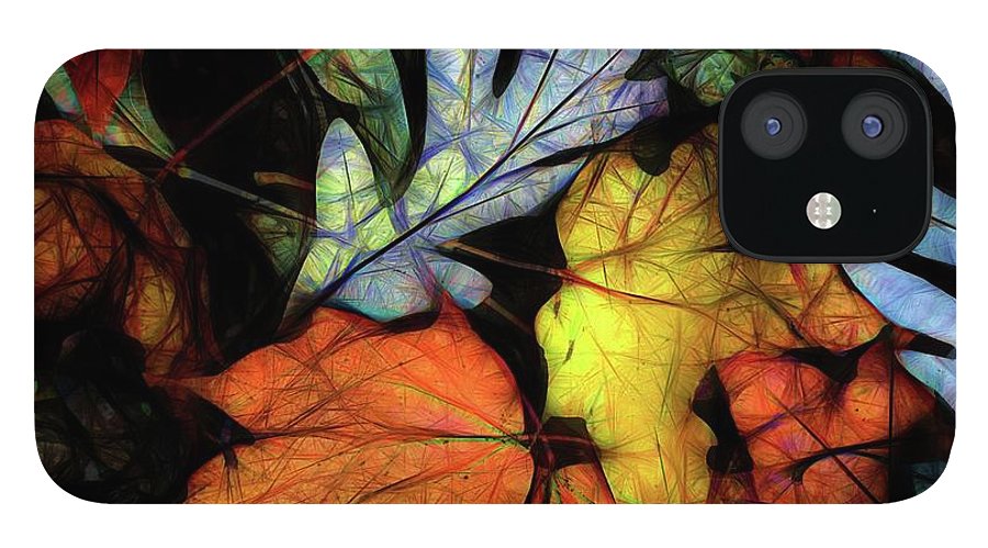 Mid October Leaves 2 - Phone Case