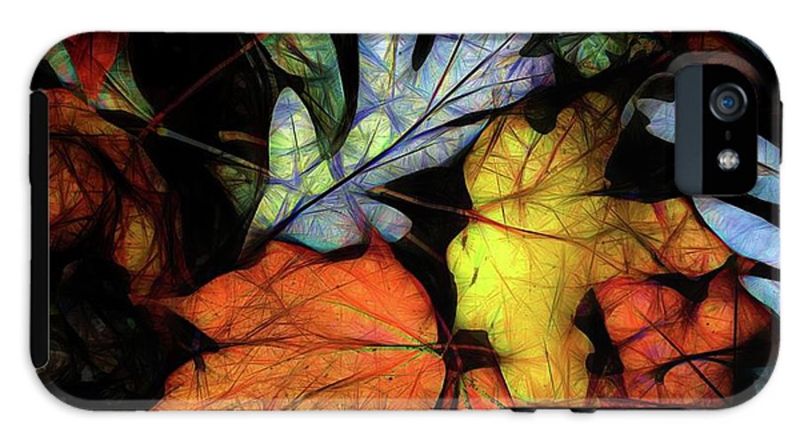 Mid October Leaves 2 - Phone Case