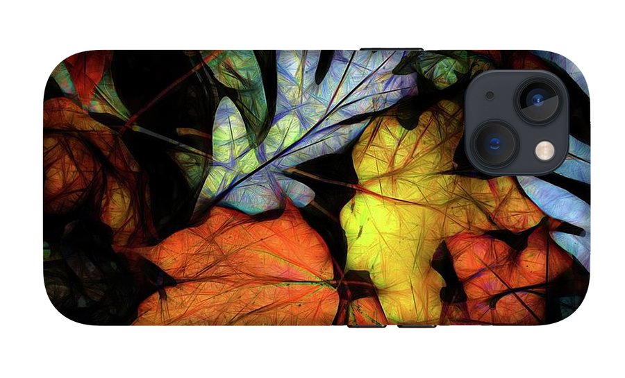 Mid October Leaves 2 - Phone Case
