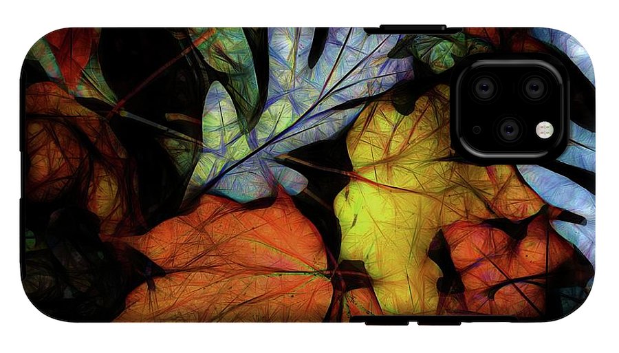 Mid October Leaves 2 - Phone Case
