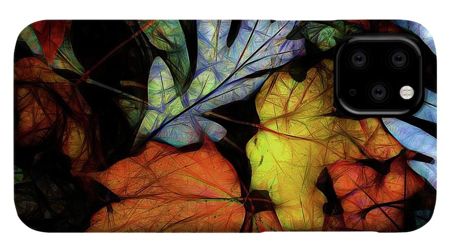Mid October Leaves 2 - Phone Case