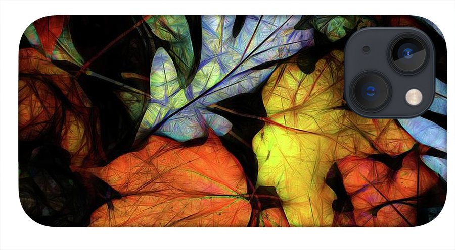Mid October Leaves 2 - Phone Case
