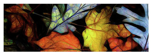 Mid October Leaves 2 - Yoga Mat