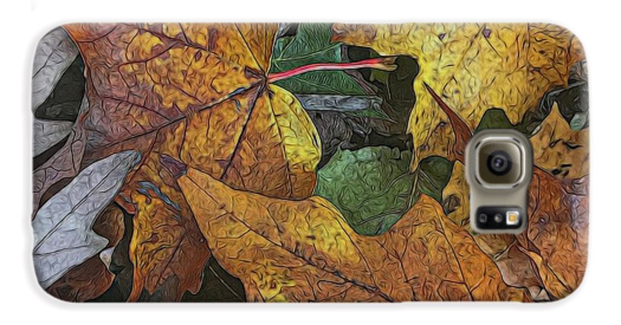 Mid October Leaves 3 - Phone Case