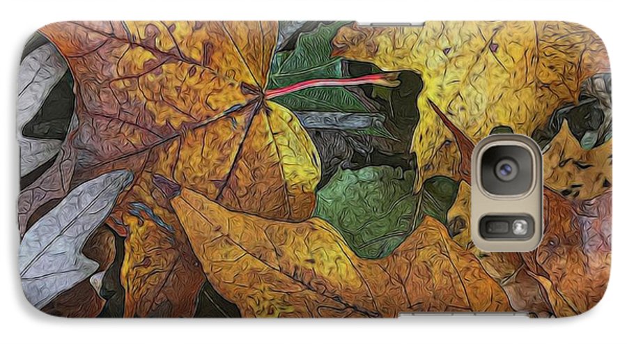 Mid October Leaves 3 - Phone Case
