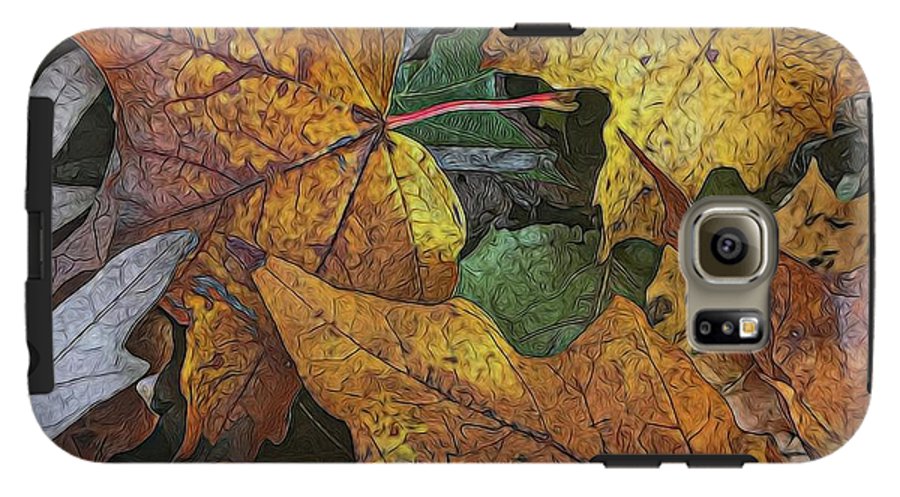 Mid October Leaves 3 - Phone Case