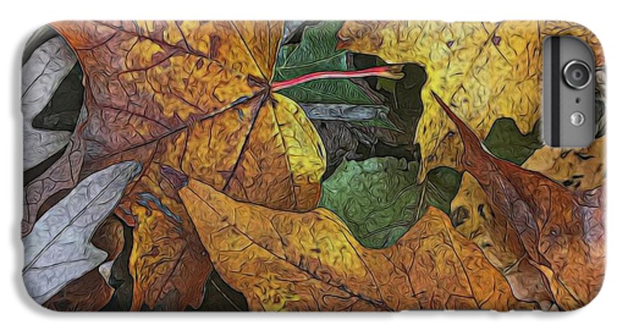 Mid October Leaves 3 - Phone Case