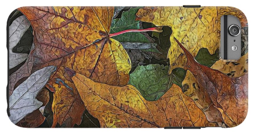 Mid October Leaves 3 - Phone Case