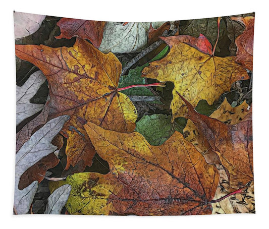 Mid October Leaves 3 - Tapestry