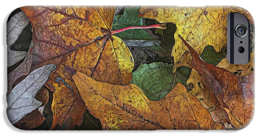 Mid October Leaves 3 - Phone Case