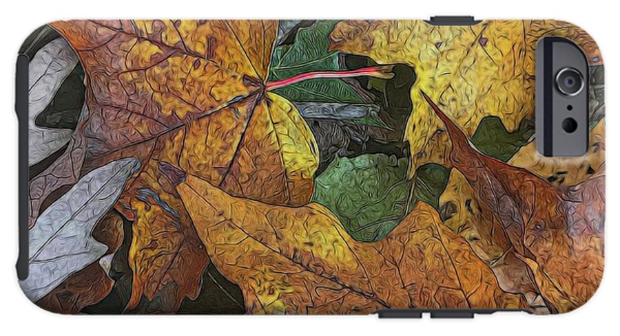 Mid October Leaves 3 - Phone Case
