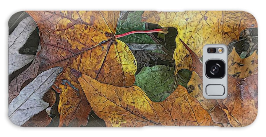 Mid October Leaves 3 - Phone Case
