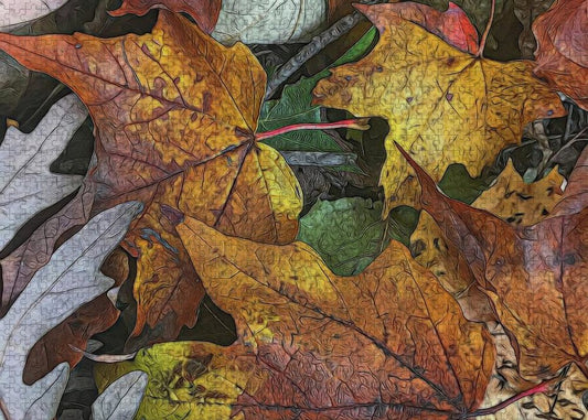 Mid October Leaves 3 - Puzzle