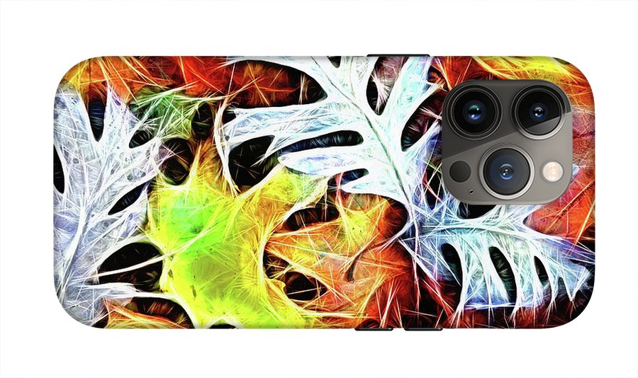 Mid October Leaves 4 - Phone Case