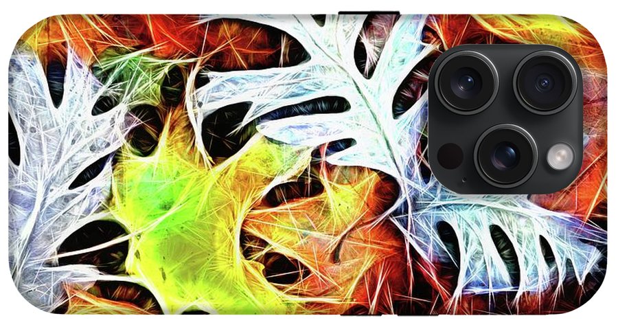 Mid October Leaves 4 - Phone Case