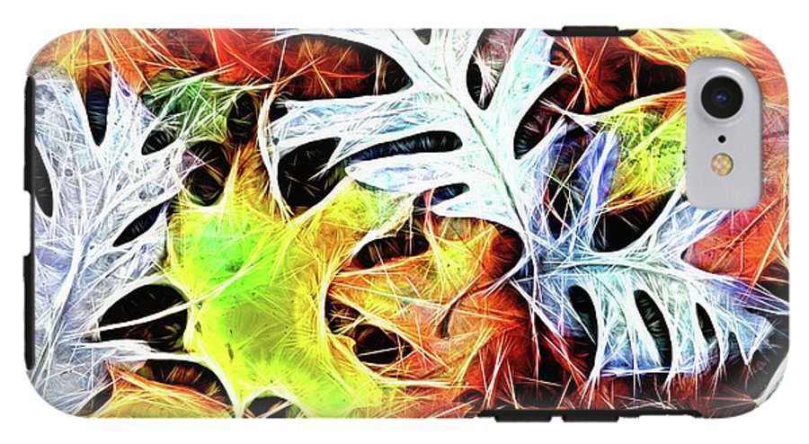 Mid October Leaves 4 - Phone Case