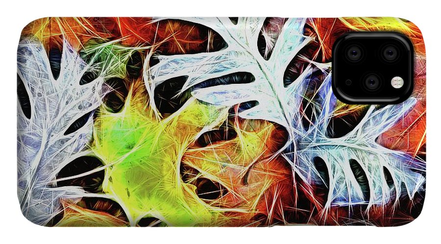 Mid October Leaves 4 - Phone Case