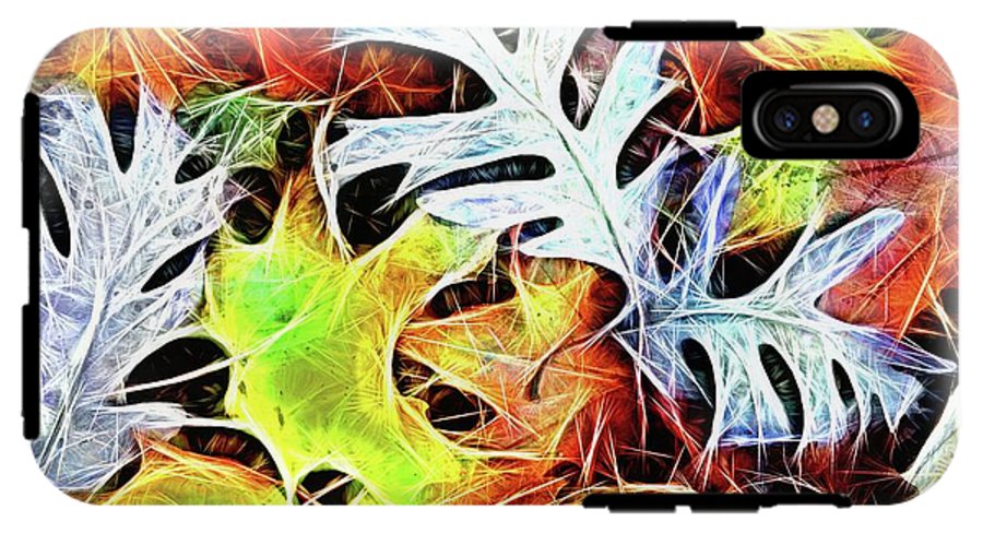 Mid October Leaves 4 - Phone Case