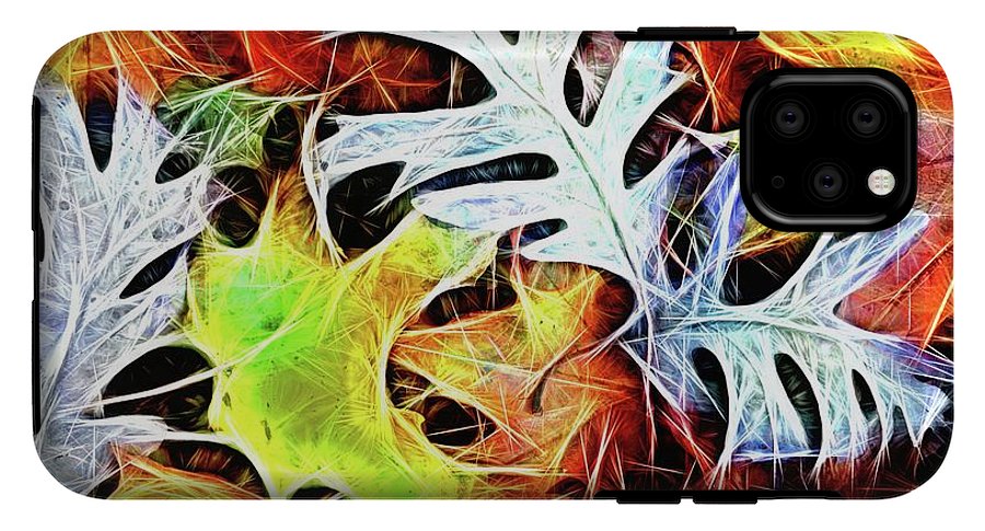 Mid October Leaves 4 - Phone Case