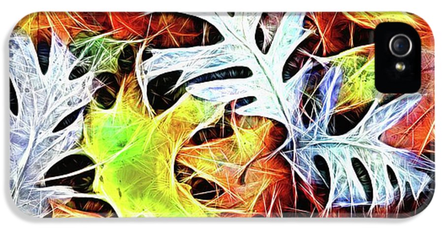 Mid October Leaves 4 - Phone Case