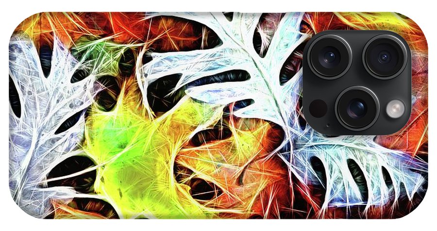 Mid October Leaves 4 - Phone Case