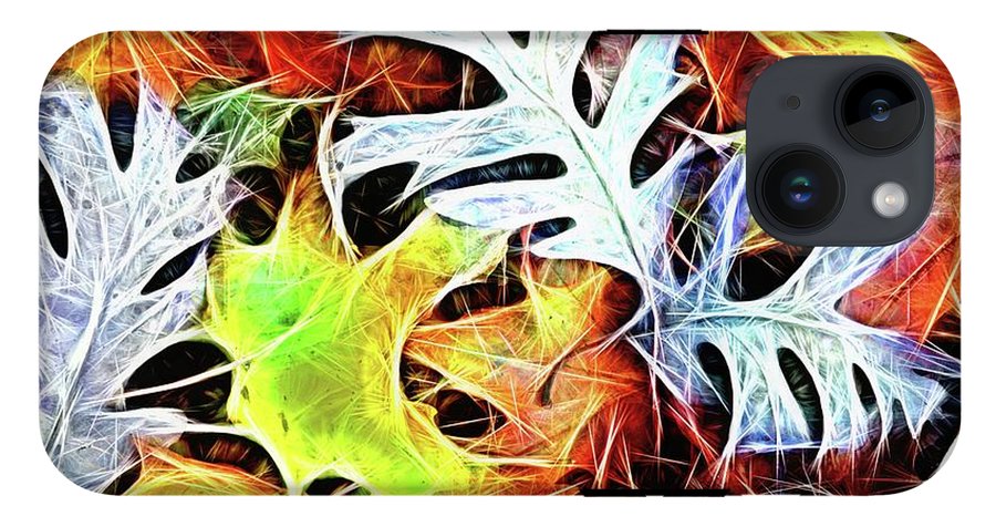 Mid October Leaves 4 - Phone Case