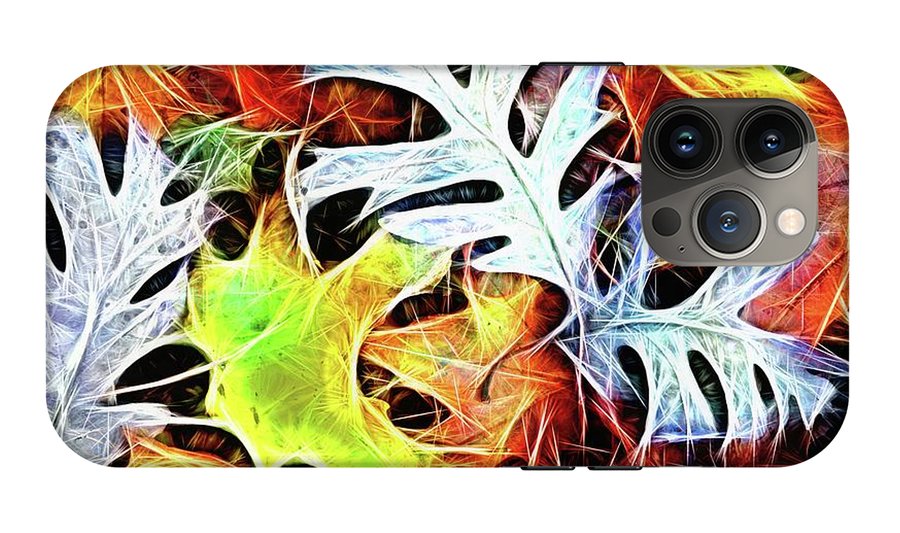 Mid October Leaves 4 - Phone Case