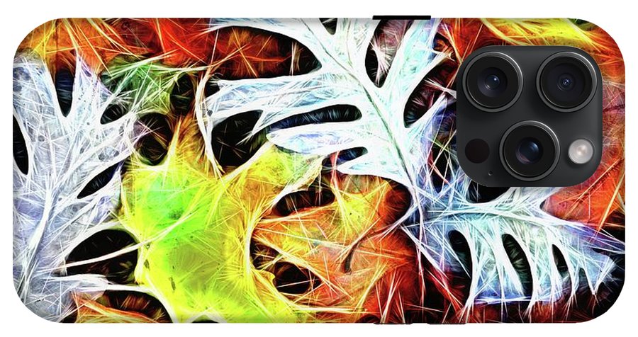 Mid October Leaves 4 - Phone Case