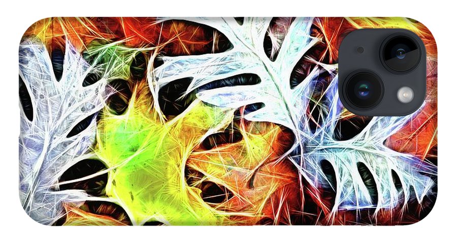 Mid October Leaves 4 - Phone Case