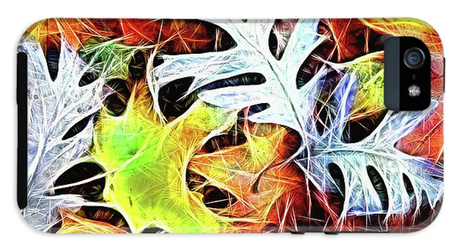 Mid October Leaves 4 - Phone Case