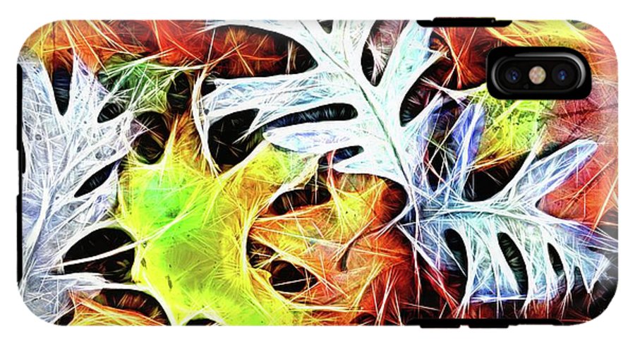 Mid October Leaves 4 - Phone Case