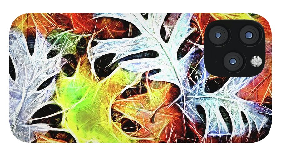 Mid October Leaves 4 - Phone Case