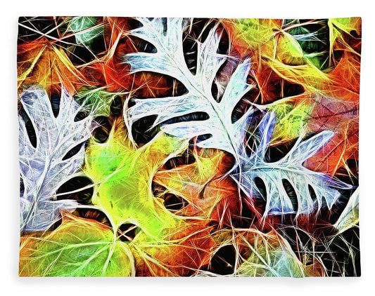 Mid October Leaves 4 - Blanket