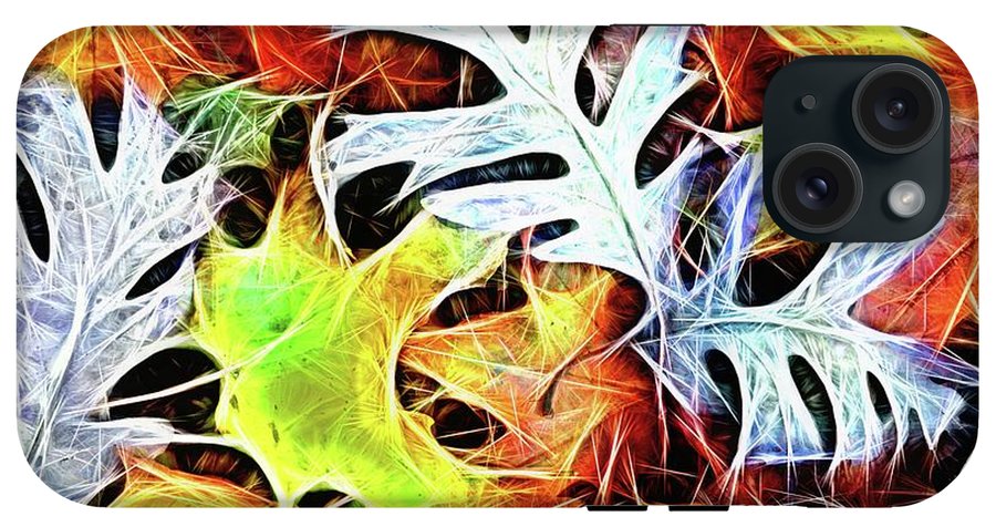 Mid October Leaves 4 - Phone Case