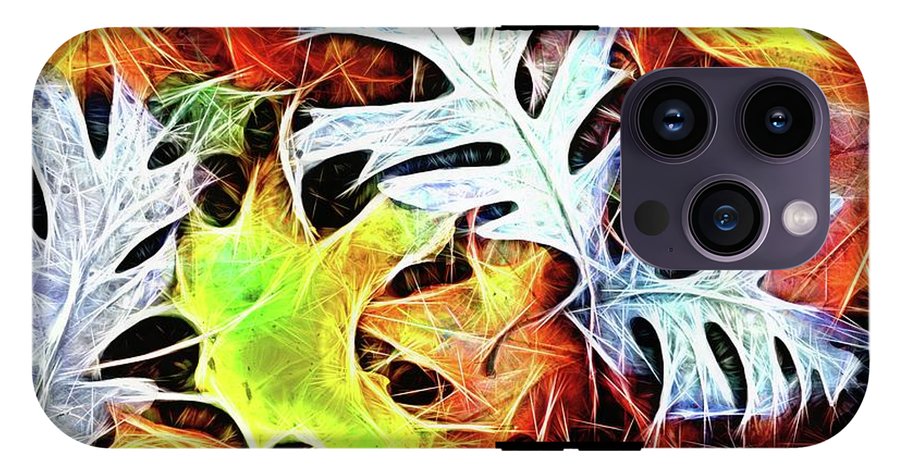 Mid October Leaves 4 - Phone Case