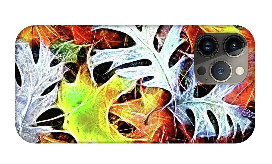 Mid October Leaves 4 - Phone Case